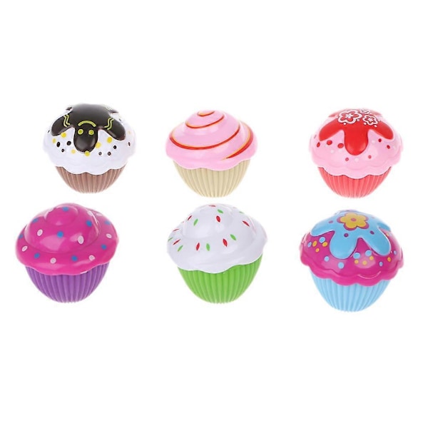 Födelsedagspresent för flickor Formförvandlande Cupcake för docka Modell 2-i-1 Baby
