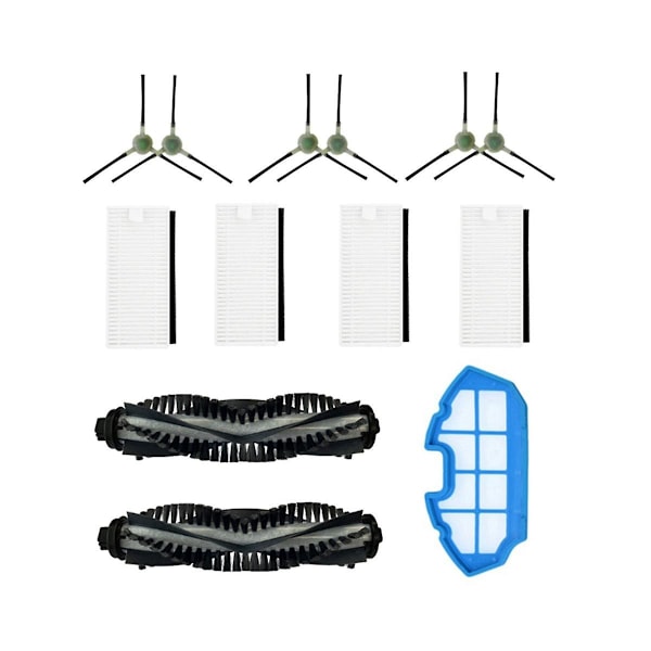 For MT501 MT710 MT720 Hovedbørste Sidebørste HEPA Filter Vakuum Reservedeler Tilbehør Erstatning