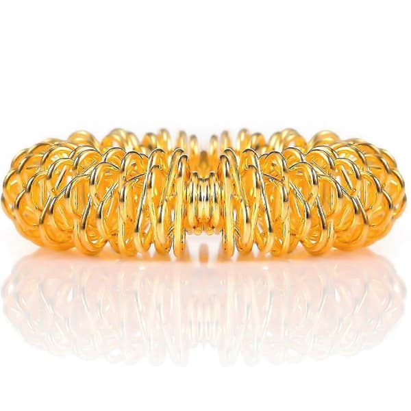 12 stycken Akupressurring Spikiga Sensoriska Fingerringar Massageringar