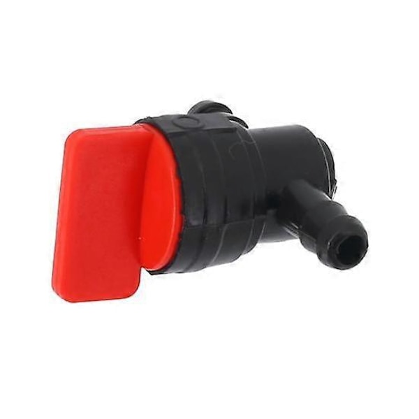 Bensinkran Universal Robust ABS Inline Bränsleavstängningsventil 6mm