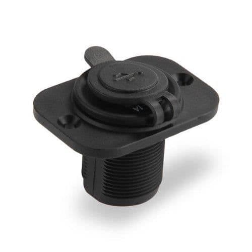 Biladapter - 2 USB-porter - Sigarettenner - 12V-lader - For bil