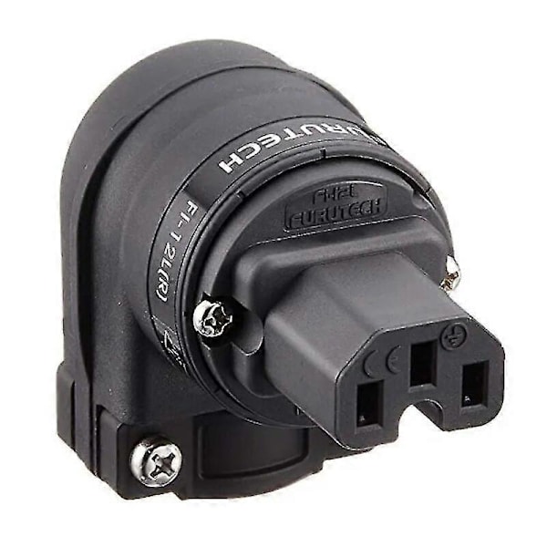 HiFi performance Furutech FI-E12L (R) FI-12ML (G) Schuko Stik 7-karakter L-formet albue Strømstik til high-end audio kabel
