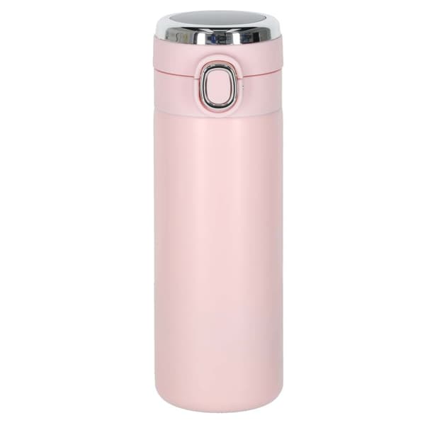 Termokopp med LED 420 ml rosa