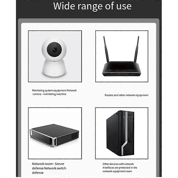 En-kanals Gigabit Poe Poe Ethernet Signal Spd Nettverk Overspenningsvern 1000mbps Spd Forebygger F