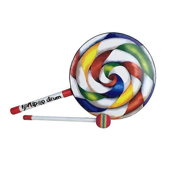 Orff-soittimet 2 kpl Lollipop-rummut 6 tuumaa tanssirekvisiittaa