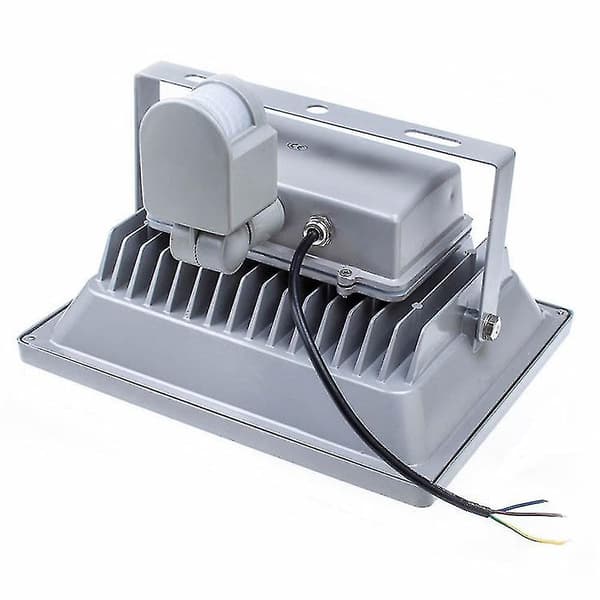 Varmvit LED-belysning med PIR-rörelsesensor (10W)