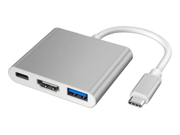 Macbook USB-C-sovitin - HDMI & USB 3.0 4K