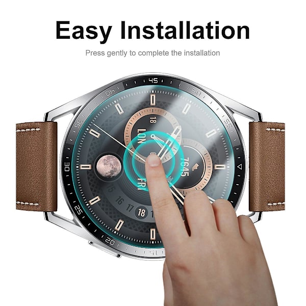2 st ENKAY Crystal Protector för Huawei Watch GT 3 46mm 2 st