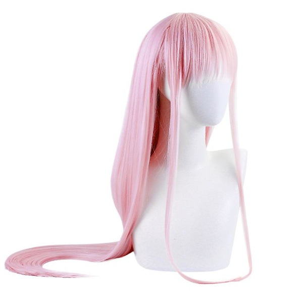 DARLING In The FRANXX Zero Two 02 Cosplay- parykk Jente Halloween Kostyme Kvinner Festival Karneval Maskerade Fest Cosplay Parykk Anime