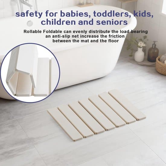 Kitchen Drain Mat - 40 x 30 cm - Drain Mat - Non-slip - Quick-drying - Kitchen Counter Mat - Foldable - Dish Mat - Diatomaceous Earth...