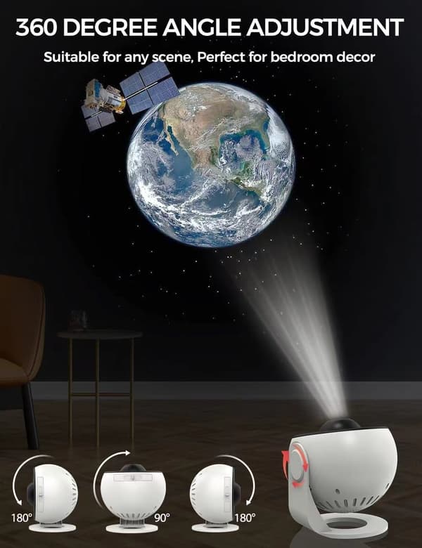 Star Projector with Planetarium LED Galaxy Lamp