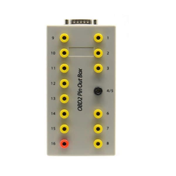 OBDII OBD2 Kopplingsbox Bil Kopplingsbox Bilprotokolldetektor Auto Can Testbox Fordonsanslutning
