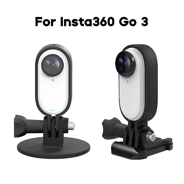 Skyddande Ramfodral för Insta360 Go3 Kamera Kantfäste Stativadapter