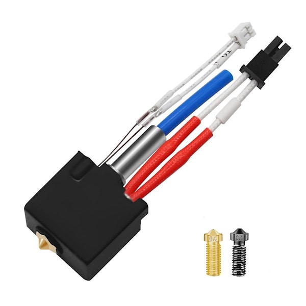Til 2 Hotend V5 J-Head 3D Printer Ekstruder Del Samlet med Volcano Dyser til 2 Plus/Max/Pro