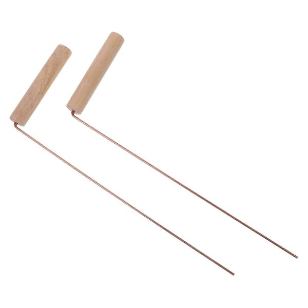 2 stk. Dowsing Rods Udendørs Dowsing Rods Divining Probe Rod Tools Camping Dowsing Rods