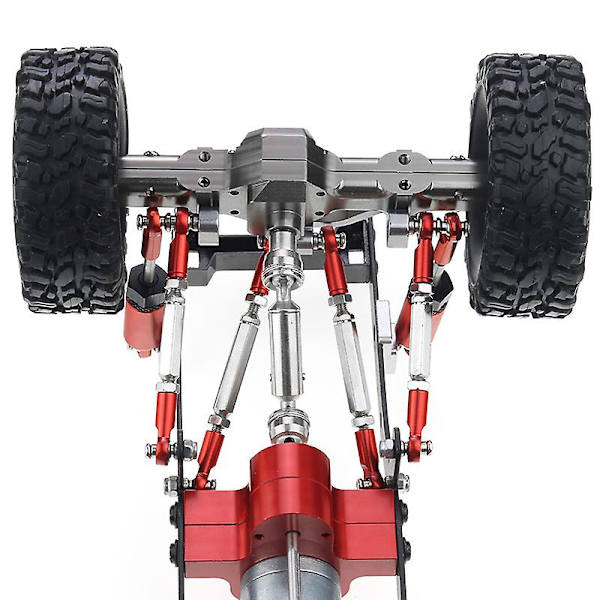 for C14 C24 C24-1 B14 B24 1/16 RC Bil Oppgraderingsdeler Metall Trekkstang Styrekobling Stangsett Tilbehør