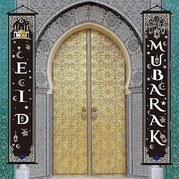 Eid Mubarak Dørbanner Ramadan Dekoration Islamisk Muslimsk Ramadan Kareem Eid Al Adha Gaver B