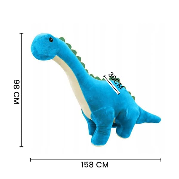 Dinosaur Tobi 150cm - blå