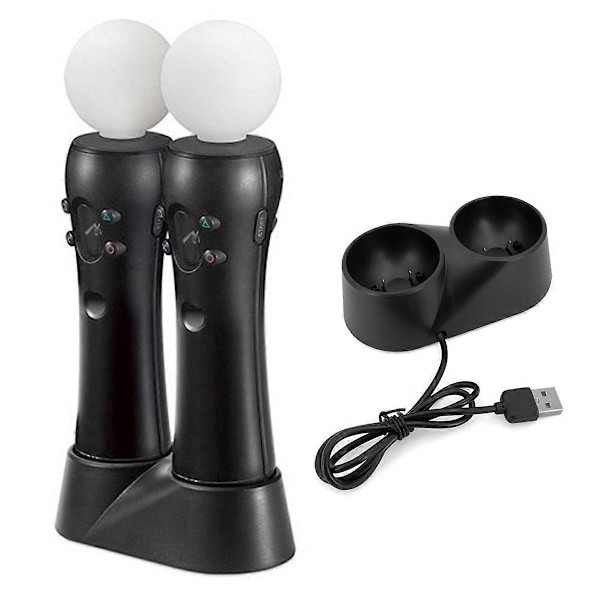 Förvandla Din Spelupplevelse Med Ps4 Vr Move Motion Controllers, Ergonomisk Intuitiv Design Erbjuder Sömlös Kontroll, För Långvarig Användning