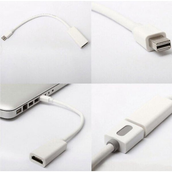 Adapter, HDMI til Mini-DisplayPort