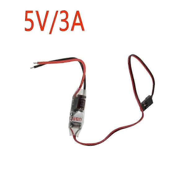 3a 2-5s Fpv Mottaker Strømforsyning Spenningsregulator Ekstern Bec (ubec) 5v Nedtrappingsregulator Modu