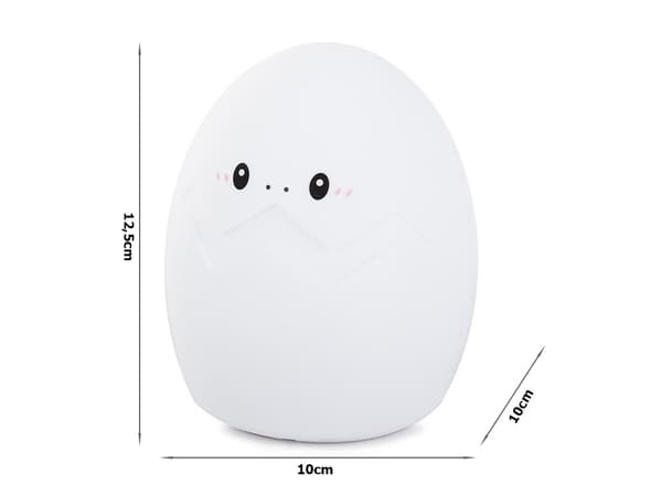 RGB LED Lamp / Remote Controlled Night Light - Egg