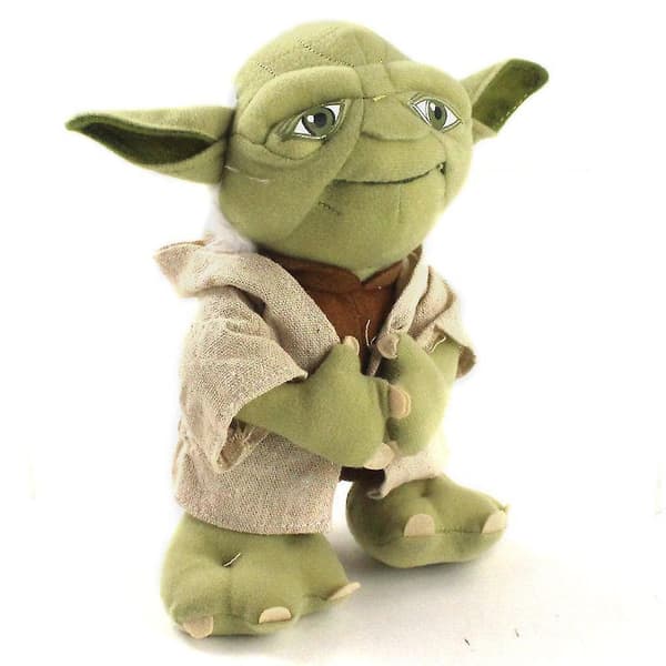 Smart Gammel Mann Yoda Plussj Lekefigur 22cm
