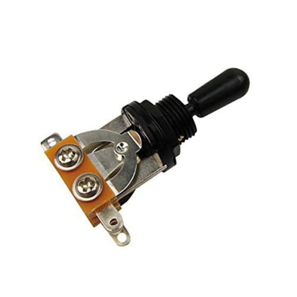Metrisk 3-veis kort rett gitarvelgerbryter for pickup, kompatibel med elektrisk gitar