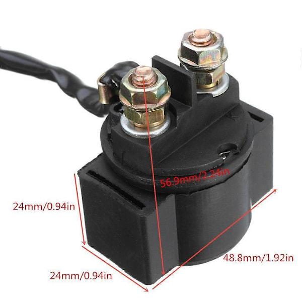 12V 150A Starter Solenoid Relæ til Motorcykel RSV 1000 Mille