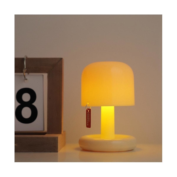 Mini Pöytämallinen Auringonlasku Yövalo Kannettava USB Ladattava LED Monitoiminen Koulusesonki Yövalo