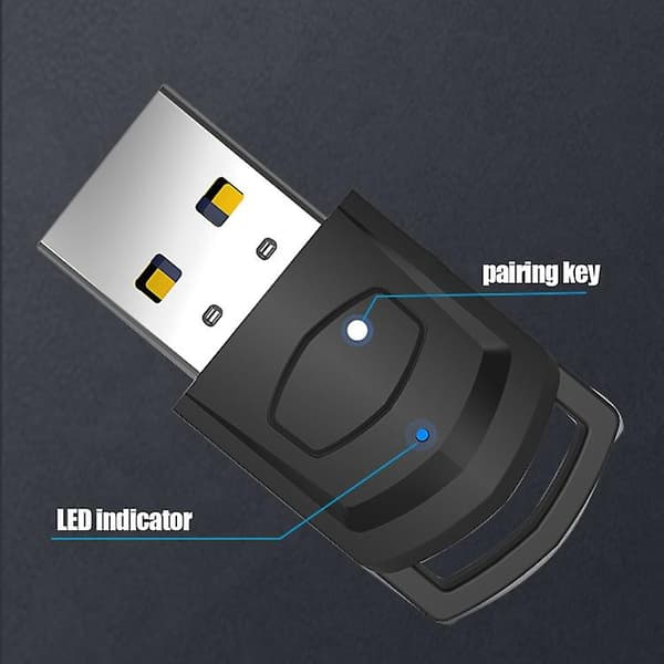 Bluetooth lydtransmitter for PS5 / PS4 / PC