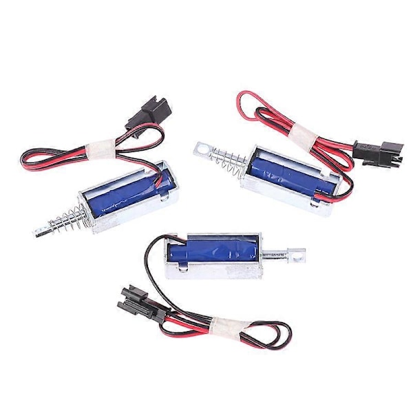 1 kpl SM0537-1 Sähkömagneettinen lukko DC 6V/12V/24V Magneettinen lukko Sähkölukko 15A/2A/12A Lukko Lineaarinen solenoidi