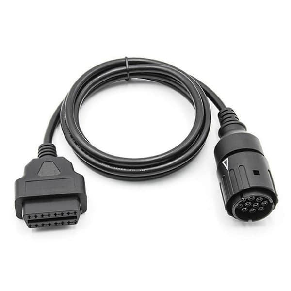 For D Kabel 10 Pin Adapter Til 16Pin OBD2 Scanner Forlængerkabel