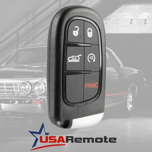 Smart Key passar 2014-2019 Jeep Cherokee Nyckellös Fjärrstart Fob (GQ4-54T)