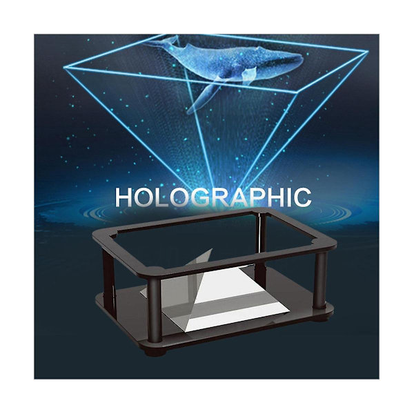 3D Holografisk Projektion DIY Børneuddannelseslegetøj Videnskabeligt Eksperiment Teknologiproduktion til