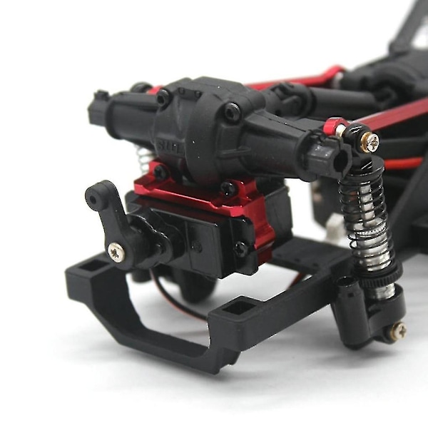 Fcx24 Metal Servo-kiinnike 1/24 Rc Crawler -autolle, päivitysosia ja tarvikkeita, keltainen