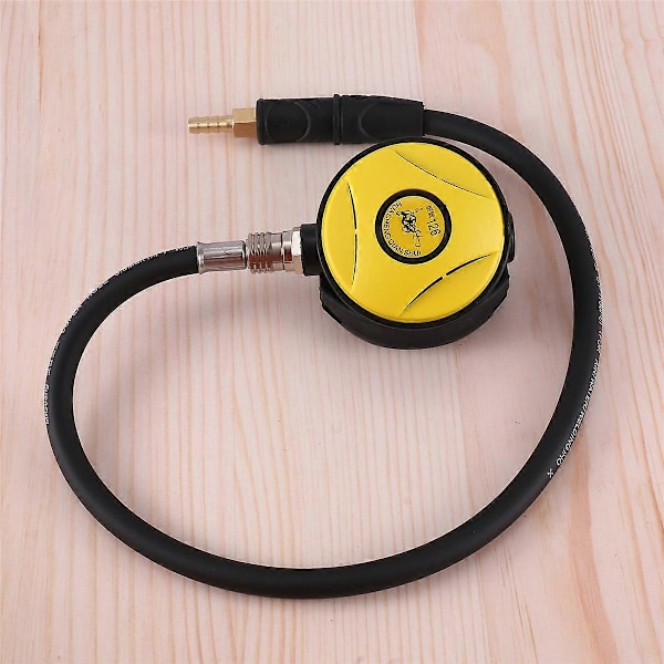 Dykregulator Snorkelutrustning Tryckreducerare 2:a-Gul
