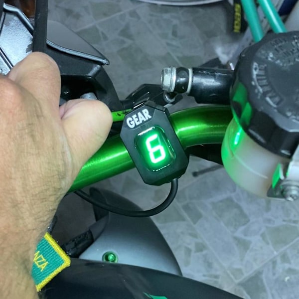 Växelindikator för Kawasaki Er6n Er-6n Er-6f Er6f Versys 650 Kle650 Ninja 250r 300 Ninja 400 400r Motorcykelväxeldisplay