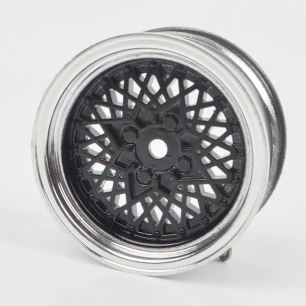 4 stk. Felger Hjul For Tamiya Hsp Hpi 94123/122 Rc Bil Nav Deler Svart