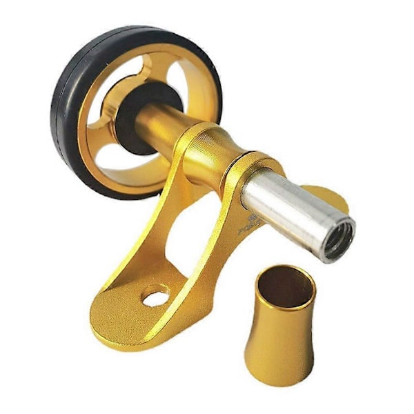 Cykelfælg Easywheel Aluminiumlegering til Skærm Ruller Hjul Nem Installation Dobbelthjul Sort