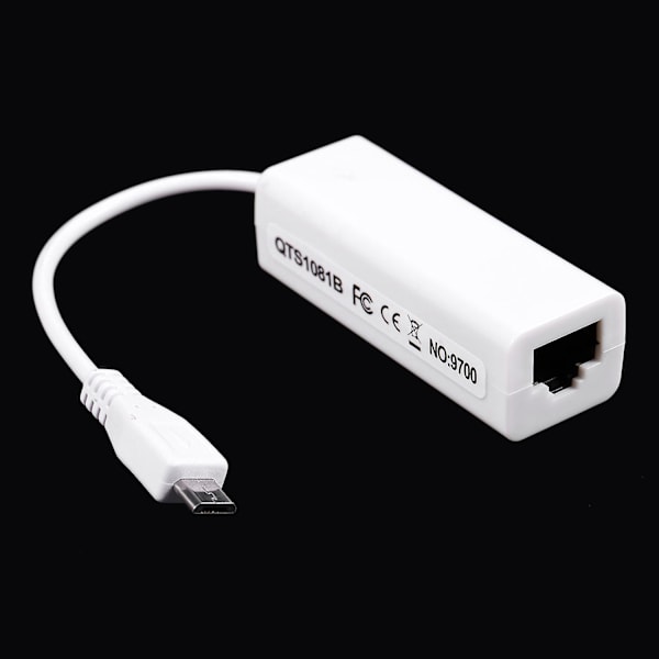 Mini Usb 5 Pin 10/100 Mbps Rj45 Lan Ethernet Adapter Til Tablet Pc
