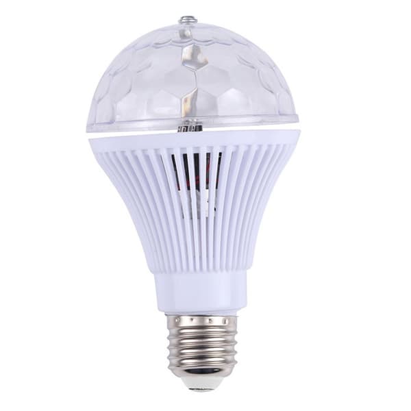 Rotating Disco RGB E27 LED Bulb