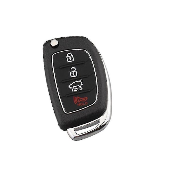 2 stk. 4b Fjernbetjening Nøgle Etui & Blad Til Hyundai I10 I20 I30 I35 I40 Genesis
