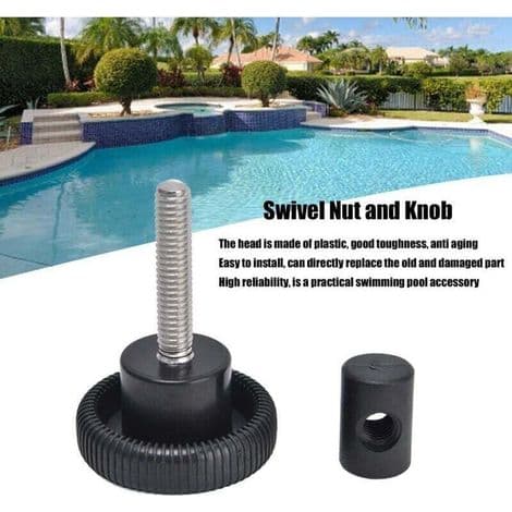 Hayward SPX1600PN Poolpump Svängmutter och Lockknopp Ersättning Åtdragning