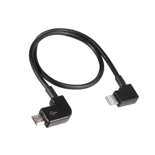 Micro USB til Lightning Fjernkontroll Nettbrett Telefon Data Konverter Overføringskabel for Android iOS Best