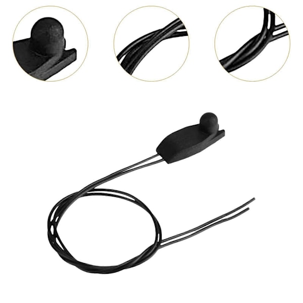 Udvendig Bils Temperatur Sensor Sort Udskiftning 6445F9 til Peugeot 406