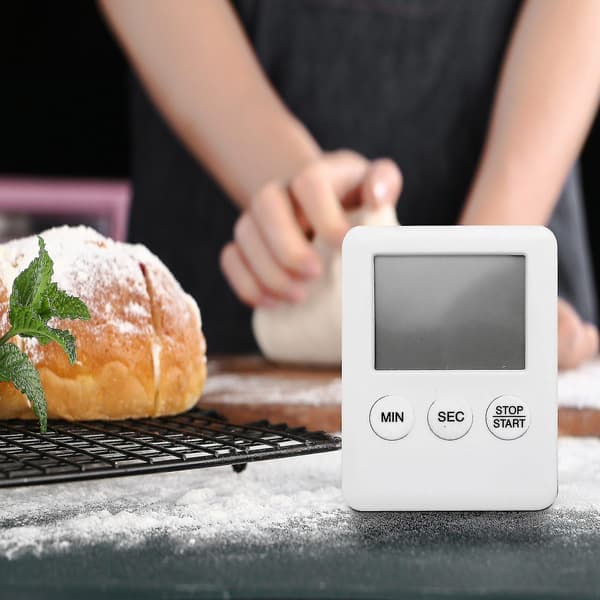 Digital Kökstimer, 4 Stycken Köksväckarklocka med Alarm Påminnelsefunktion, Timer Magnetisk Eg