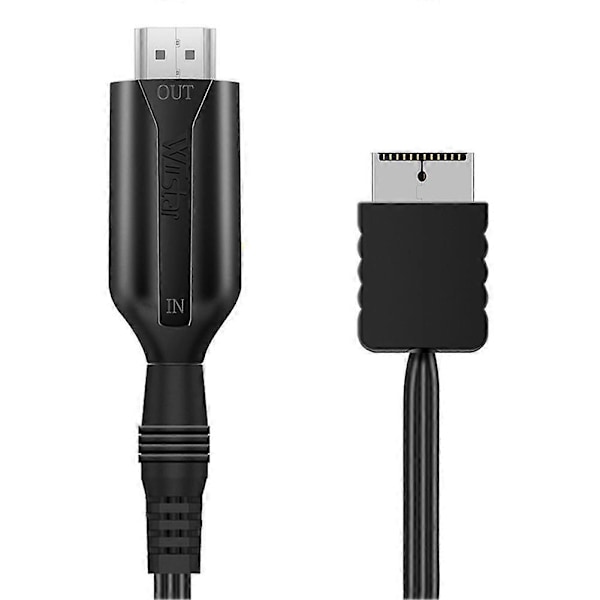 Til Playstation 2 PS2 til HDMI-kompatibel Adapter Kabel HD RCA AV Audio Video x1