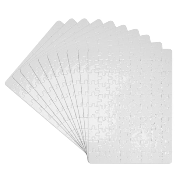 Sublimaatioaihiopalapeli 10 kpl/erä DIY askartelu A5 palapeli sublimaatiomusteelle