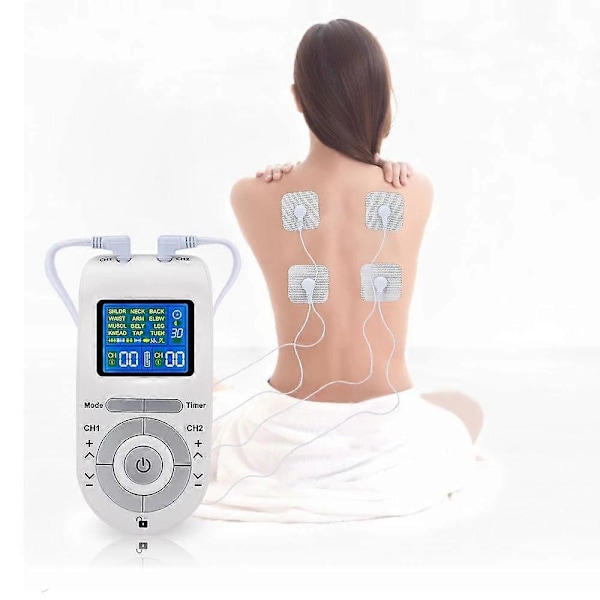 EMS Maskine Massager Elektro Behandling Instrument Elektrisk Digital Nerve Muskel Stimulator Lav Fysioterapi Sundhedspleje